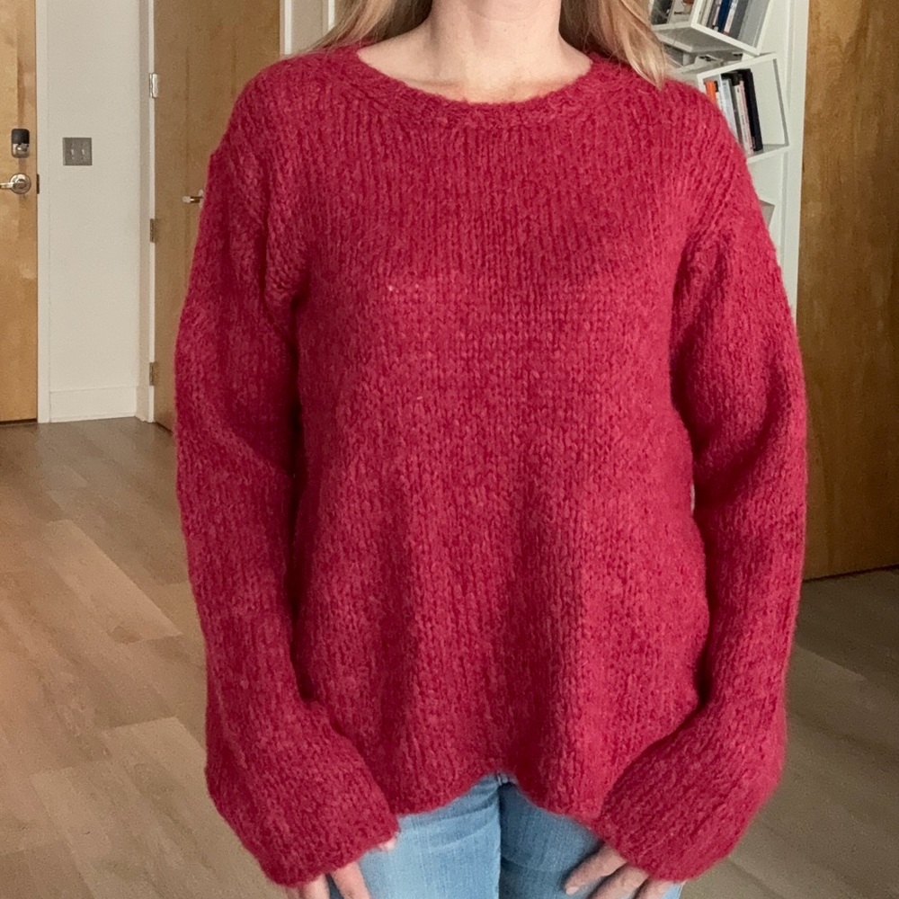 Velvet Women's Rich Pink Sweater